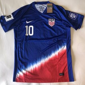 NWT Team USA Christian Pulisic jersey size XL players version slim fit
